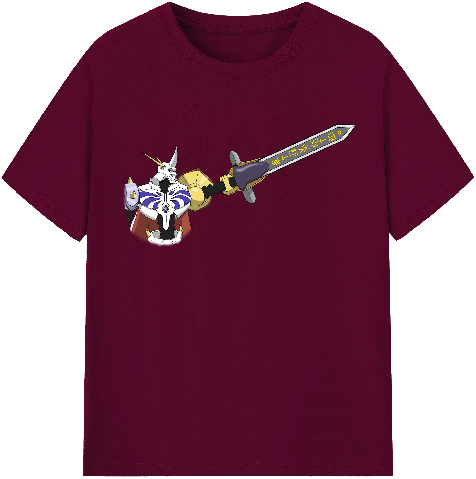 （画像用） Digimon デジタルモンスター/デジモン レディースカジュアルプリントTシャツ（綿100％）